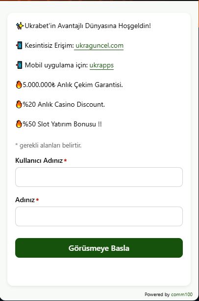 ukrabet canlı destek